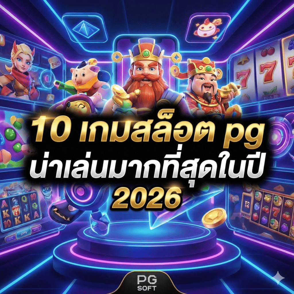 10 เกมสล็อต pg น่าเล่นมากที่สุด